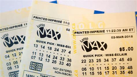 No winning ticket sold for Tuesday’s $10 million Lotto Max jackpot